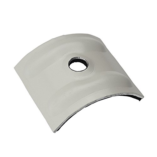 100 Kalotten Grauweiß RAL 9002 Aluminium 24° für Sinus Profil 76/18 Wellplatten Lichtplatten