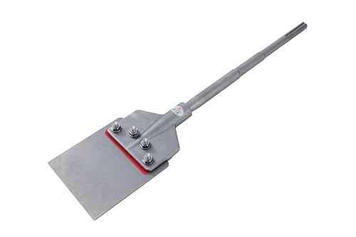 TOPWAY SDS Max Floor Scraper Chisel 6 Inch (610 x 150 mm) for Removal of Tiles, Floor Adhesive, Carpets, Linoleum, Plywood, and Wall Surfaces 121133