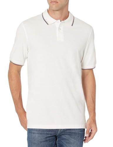 Image of Amazon Essentials Men's Regular-Fit Short Sleeve Cotton Pique Polo Shirt (Available in Big & Tall)