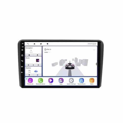GPS poids lourd Audi A3 8P autoradio Android sans fil Bluetooth WiFi 4G 64G