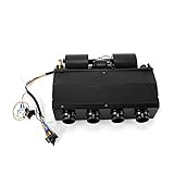 Air Conditioning Evaporator Kit, 12V Universal Under Dash AC Evaporator, Underdash Heating Cooling Unit 600 CFM 3 Speed for Car Truck A/C Air Conditioner Evaporator Assembly