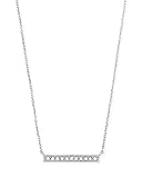 Kendra Scott Addison Pendant Necklace for Women, Fashion Jewelry, Rhodium-Plated