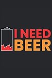  Cuaderno: cerveza, bebedor de cerveza, jardín de cerveza, lúpulo,: 120 páginas alineadas: cuaderno, cuaderno de bocetos, diario, para hacer la lista, reservar, planificar, organizar y nota.