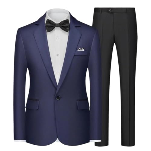 Men's Single Button Notch Blazer | Lightweight Sport Coat | Casual Office Travel Jacket