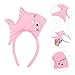 FOMIYES Fish Headdress Costume Headband, Goldfish Design, Pink, Adjustable, One Size Fits All, Halloween, Party, Cosplay, Children's Day, Birthday, Festival Occasions