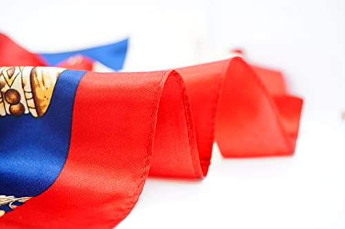 35×35 inches large square women's satin silk like head scarf fashion pattern silk feeling hair sleeping wrap3