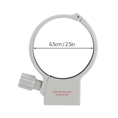 Elerose for Canon 80 200 70-200 mm Tripod Mounting Ring, Aluminium Alloy Material Universal for Canon F4/F4LIS USM - Image 4