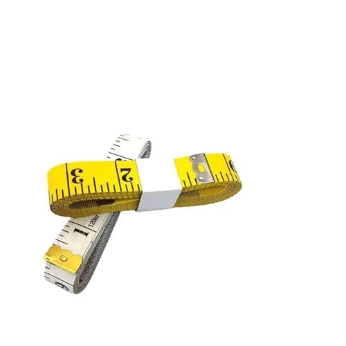 Cinta Métrica PVC Fibra 3 m con Estuche de Cuero Suave 2 Pzs