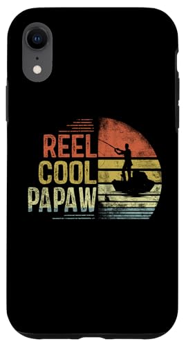Hülle für iPhone XR Reel Cool Papaw Fishing Gifts Papaw Birthday Vintage