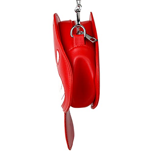 QiMing Mushroom Shoulder Purses,PU Lovely Botany CrossBody Bag for Girl Women3