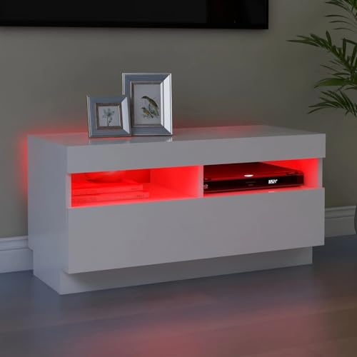 Console box support multimédia compact pour petit séjour moderne