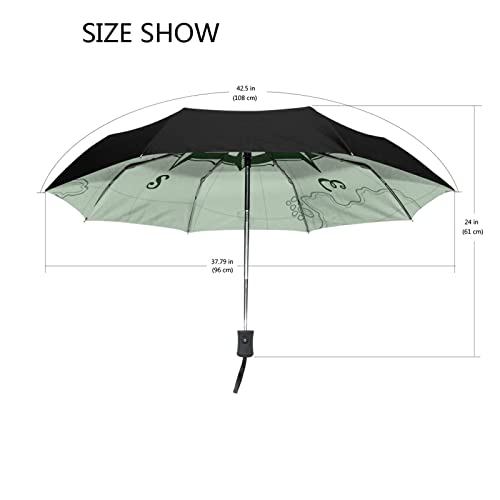 Parapluie de créateur Vnurnrn boussole grise automatique haut de gamme