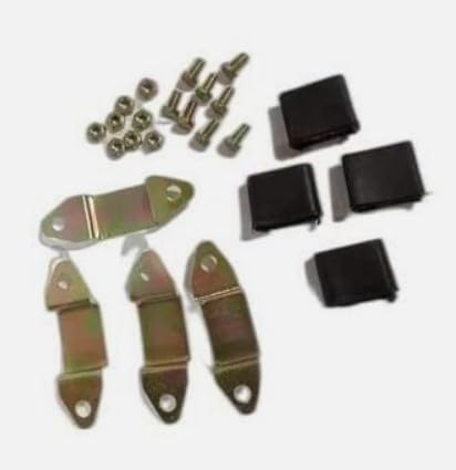 Exhaust Fan Clamp set - rubber set with screws - Full Set