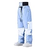 Bezzy gepolsterte Herren-Skihose für Herren, Schnee-Lätzchen, isoliert, wasserdicht, Schneehose, Ski-/Snowboard-Overalls (Größe M-2XL) Herren Essential Schneehose Damen Fenton wasserabweisend und windabweisend Softshellhose kurze Beinhose Herren Schnee Ski Outdoor Wasserdicht Winddicht Fleece Cargo Wanderhose Damen Schnee Skihose Wasserdicht Winddicht Fleece Gefüttert Warm Wandern Isolierte Hose Damen Wasserdicht Wanderhose Warm Wandern Skifahren Outdoorhose Thermofleece gefüttert