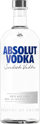 Vodka Swedish Vodka, 40% ABV, 1L, Made in Southern Sweden, Smooth & Rich, Award Winning Taste, Works Well for Cocktails