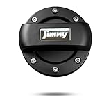 JLMFC稀有手作りJimnyジムニーガソリン給油口キャップ フューエルキャップカバー (ブラック) [並行輸入品]