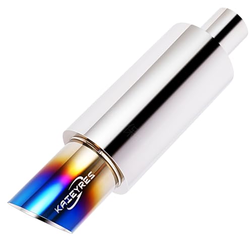 Kaieyres Stainless Muffler with Blue Tip