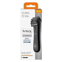 Schick - Styling Mate Body Groomer | Multi-Angle Pivoting Head | Safe, Full Body Grooming | Travel-Size | Waterproof |