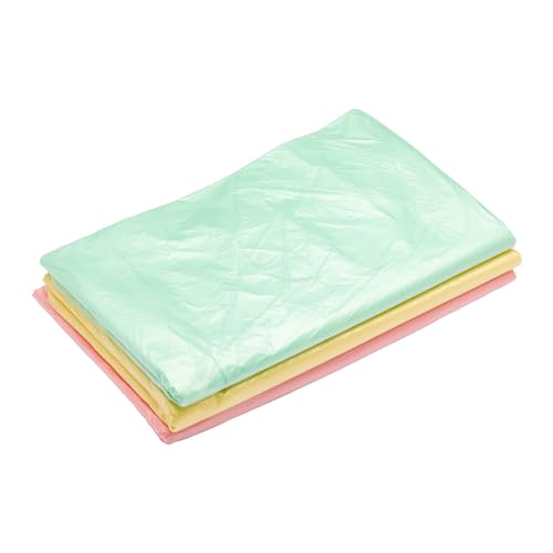 Fit For The Job 3er-Pack, farbige 3,6m x 2,7m Polyethylen-Staubschutztücher, staubdicht und wasserdicht, ideal zum Abdecken und Schützen von Böden und Möbeln beim Streicharbeiten und Dekorieren