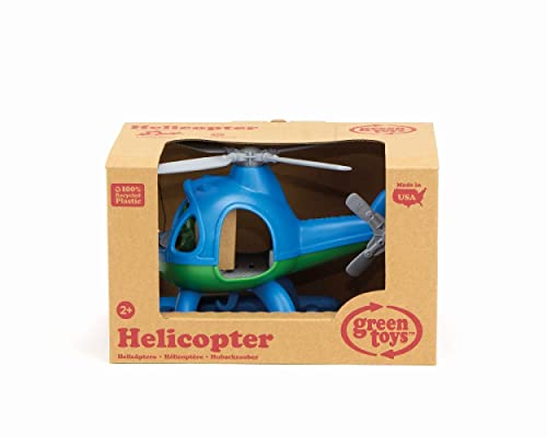 Green Toys Helicopter, Blue/Green