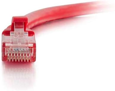 C2G 83449 3m Cat6 Booted Unshielded (UTP) Network Patch Cable - Red - Image 4