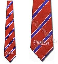 Philadelphia Phillies Woven Polyester Necktie