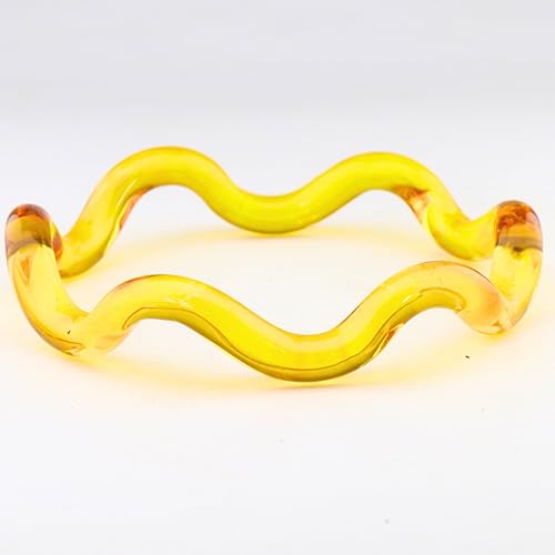 Image of NMII Stylish Glass Kada Set With Simple Cutting Pattern Glossy Finished For Women & Girls | Kada For Gift, Wedding & Everyone