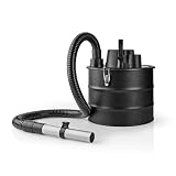 NEDIS VCAC118BK-UK, Ash Vacuum Cleaner, Black, 800 W, 18 liters