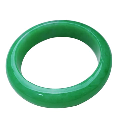 Bracelet en jade vert femmes cadeau idéal jonc 56 mm