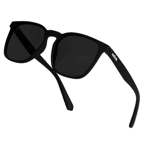 Image of Dervin Square Polarized UV Protected Sunglasses for Men and Women