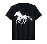 Photo Gallery floreale cavallo amante animale equitazione equestre maglietta Photo Gallery floreale cavallo amante animale equitazione equestre maglietta