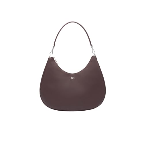Lacoste Bolsa Hobo feminina, Fudge, tamanho único