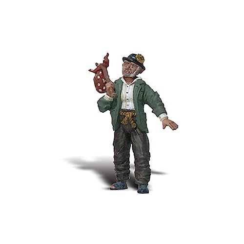 Woodland Scenics G Hobo w/Red Pouch WOOA2529 personnage de train miniature