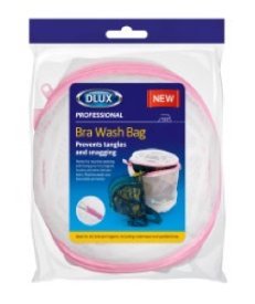 DLux Bra Wash Bag - Underwear Clothes Washing Machine Home Laundry Net Mesh Zip
