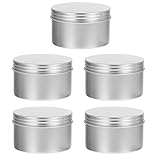 Frascos de hojalata a prueba de fugas, seguros para guardar sus velas, cremas o suministros artesanales en nuestros contenedores recargables.
