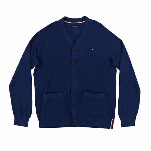 Tommy Hilfiger Mens Buttondown Knit Cardigan Sweater (Faded Royal,3X-L)2