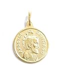 Medalla plata del Apóstol Santiago 18mm CH