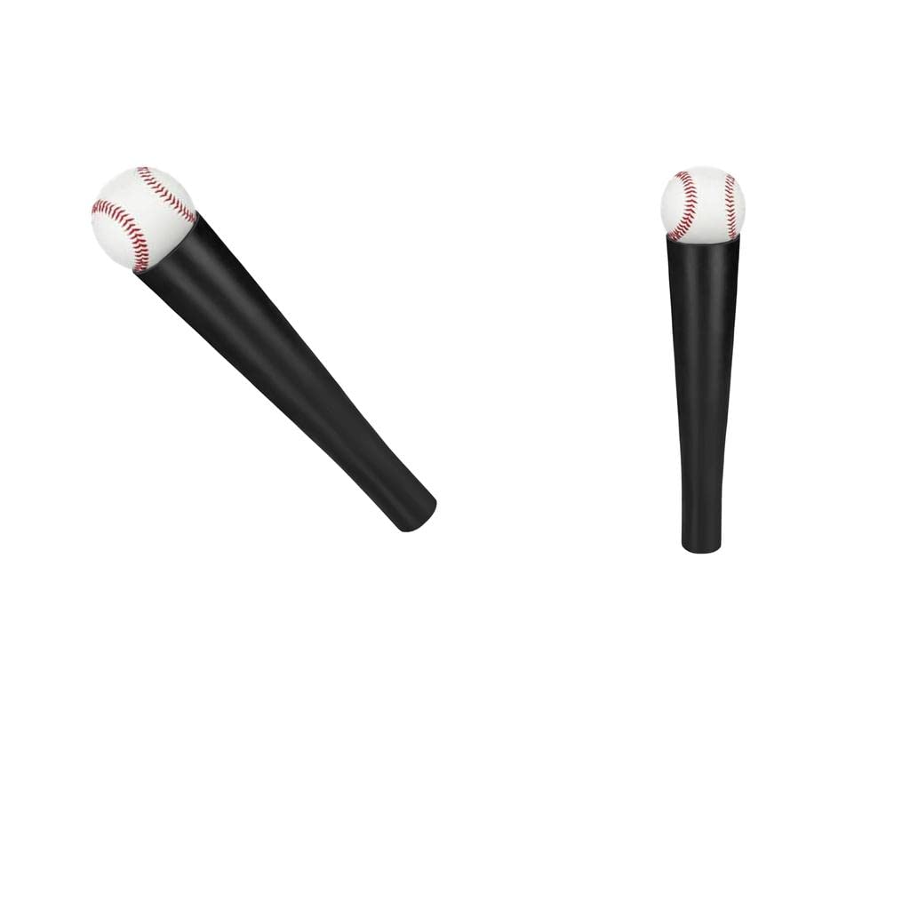 Enakshi (LABEL) Creations 2pcs Batting Tee Topper Hitting Tee Ball Stand Top Tube Rubber Holder-image-29