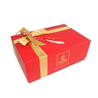 Leonidas Silk Like Red Jewellery Style Box Assorted Leonidas Belgian Chocolate, 30 Piece Fresh Pralines, Ganache - Image 3