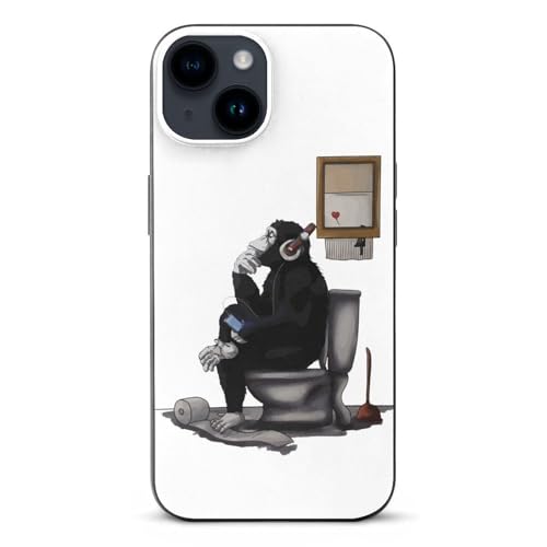 �ʔ��� �S���� �o���N�V�[ Banksy iPhone16Pro�p �P�[�X�y�S�@��Ή��z�A�C�t�H��16�v���p �P�[�X TPU �S�ʕی� �X�}�z�P�[�X ���^ �ϏՌ� �����h�~ �C�菝�h�~ �y�� �l�C Case
