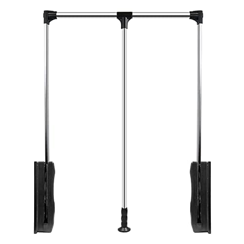 Tringle de placard réglable robuste cintre pour suspendre des vêtements rangement