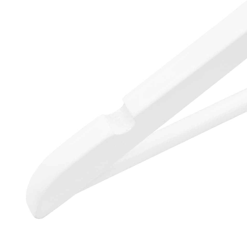 Genérico Juego de Perchas Ropa 50 uds Antideslizantes Madera Dura Blanco,Casa y jardín,Productos del hogar,Organización y Almacenamiento,Almacenamiento de Ropa y armarios,Perchas-289915