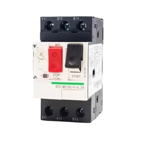 Disjoncteur GV2-ME16C moteur triphasé magnétothermique rail DIN 35mm