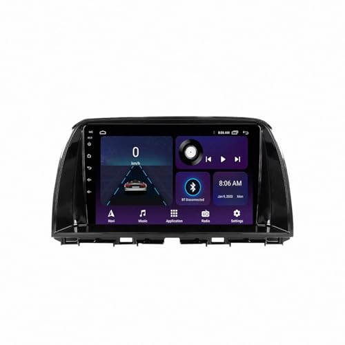 Radio coche 2 DIN con Carplay inalámbrico para Mazda CX5 2012-2015 y Mirror Link Bluetooth
