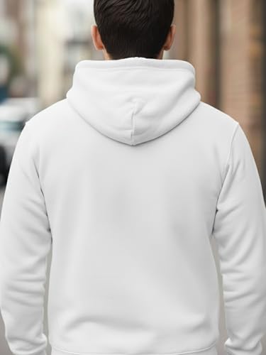 Image of Amazon Brand - Anarva Men's Regular Fit Cotton Hoodie | Comfortable Winter Hoodie with Kangaroo Pocket & Adjustable Hood | Soft Warm Casual Wear for Everyday Use