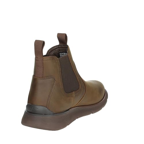 Skechers Homme Augustino Paulo, Chocolate Leather, 42 EU