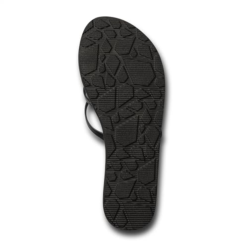 Image of Volcom Women's New School Strappy Flip Flop Flat Slide Sandal