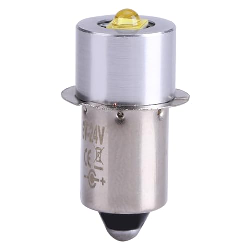 3W 6–24V Ampoule de rechange LED haute luminosité P13.5S pour lampes torches de travail d'urgence