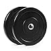 Titan Fitness Pair 25 lb Olympic Bumper Plate Black Benchpress Strength Training