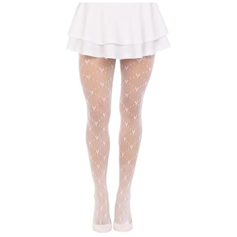 Simply Joshimo Love Heart Fishnet Tights Cover